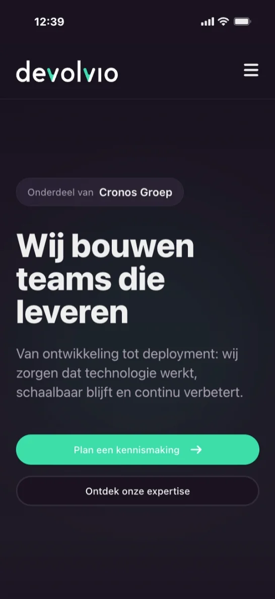 Devolvio — mobile