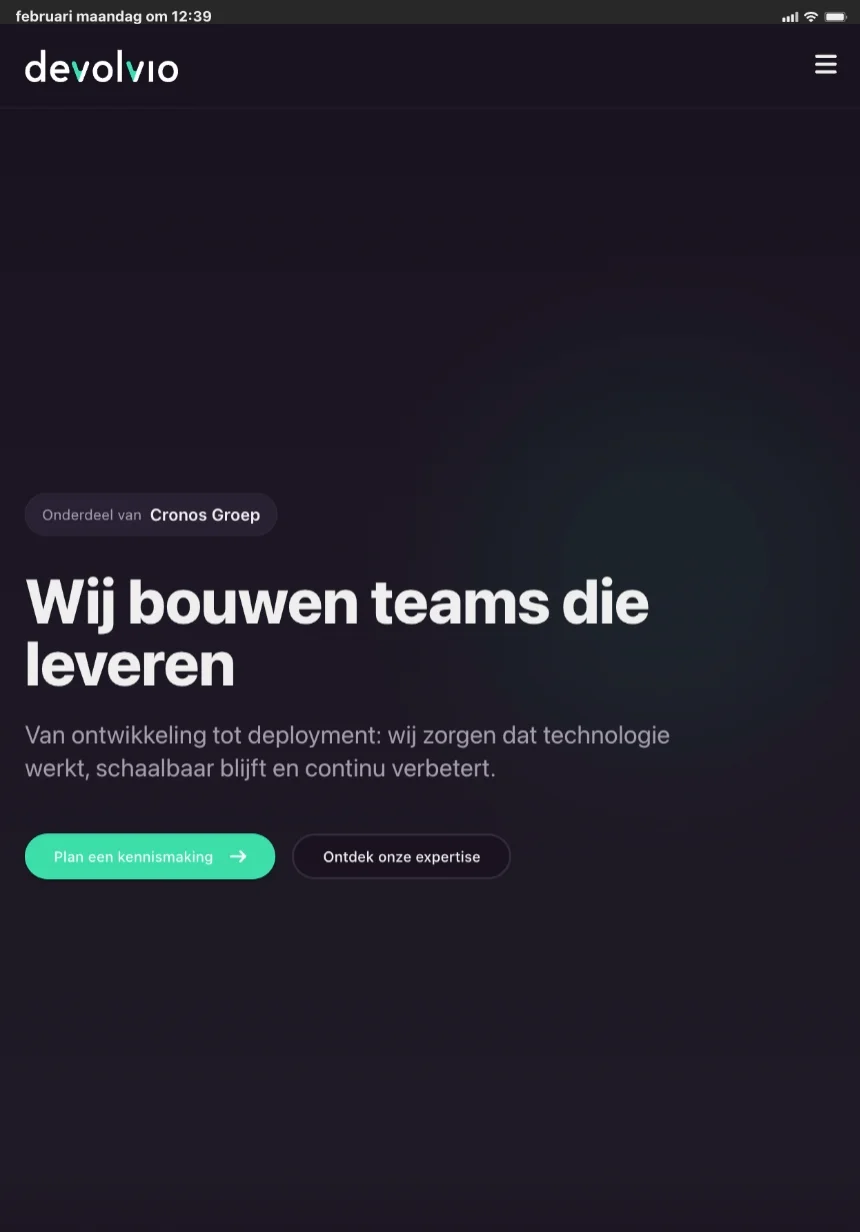 Devolvio — tablet