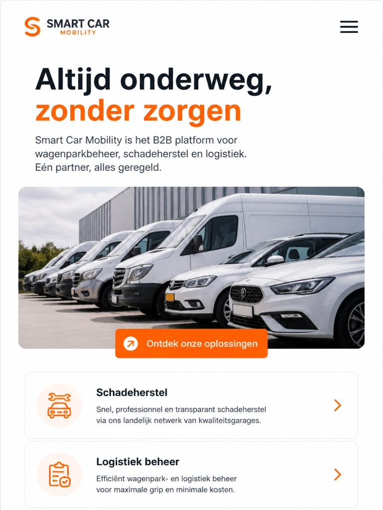 Smart Car Mobility — tablet