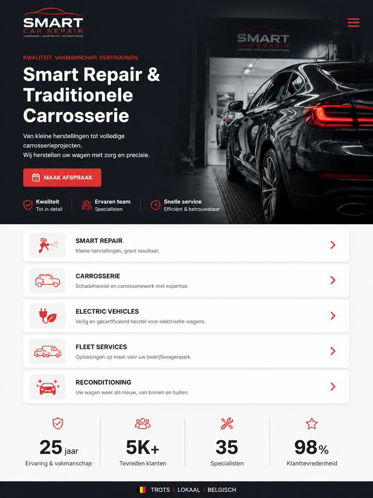 Smart Car Repair — tablet